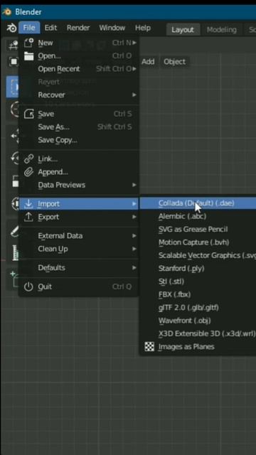 how to import any object in blender | # shorts смотреть онлайн