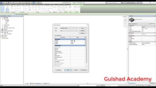 09-Parametric&NonParametricFamily | Autodesk Revit Architecture Family Full Tutorials | Hindi | Urd смотреть онлайн