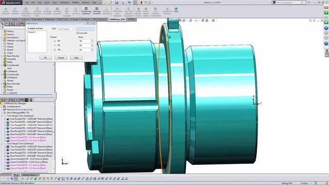 CAMWorks 101 - Turning смотреть онлайн