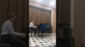 Г.Бертини.Этюд фа-диез минор,оп.29,исполняет Быкова Александра