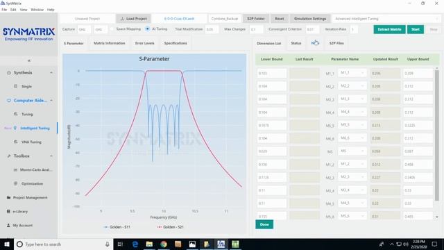 AI Tuning System for 5G and mmWave filter design with Ansys HFSS Integration (Part 1) смотреть онлайн