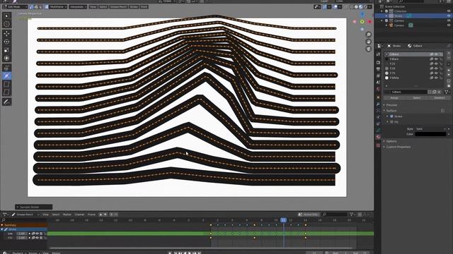 2 tips for Multiframe Editing - Blender Grease Pencil смотреть онлайн