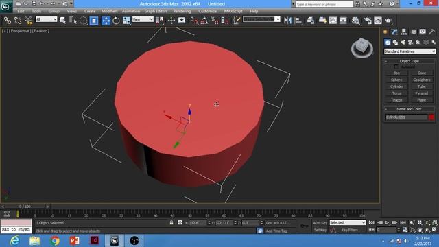 3d max lessons (Use of bridge modifier) How to make Tyre смотреть онлайн