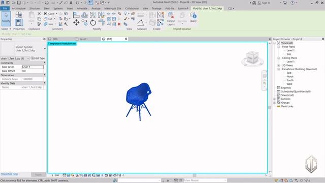 Sketch-up to Revit to Lumion Export/Import: Object with different materials смотреть онлайн