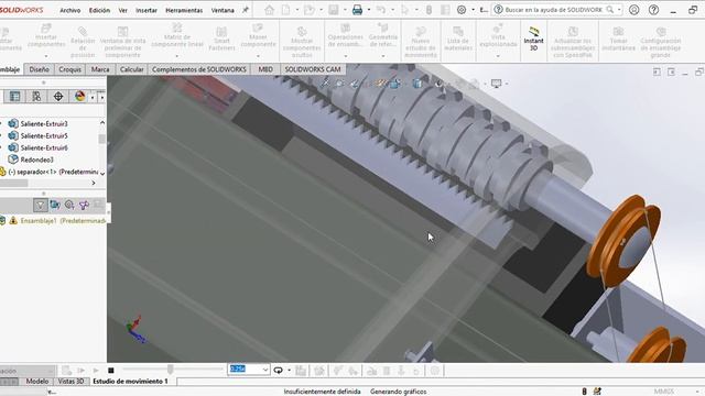 SOLIDWORKS Premium 2020 SP5 0 Ensamblaje1 SLDASM 17151421 URIBE ORNELAS DULCE ESTEFANÍA смотреть онлайн