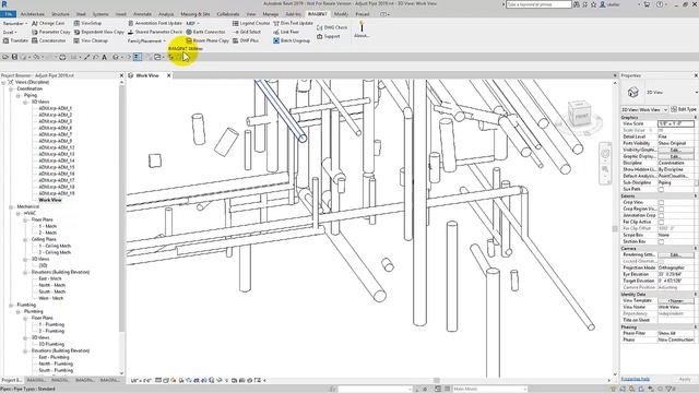 Utilities for Revit: Adjust Pipe смотреть онлайн