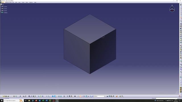 Catia V5 Dark Blue / Purple Object смотреть онлайн