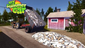 МНОГО ДЕНЕГ - ПРОДАЕМ ДРОВА  - My Summer Car