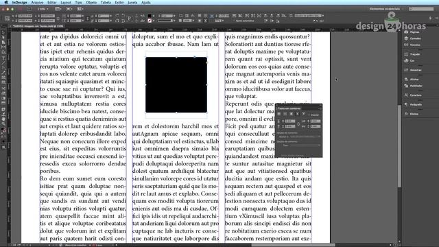 Imagens em Textos no InDesign CC смотреть онлайн