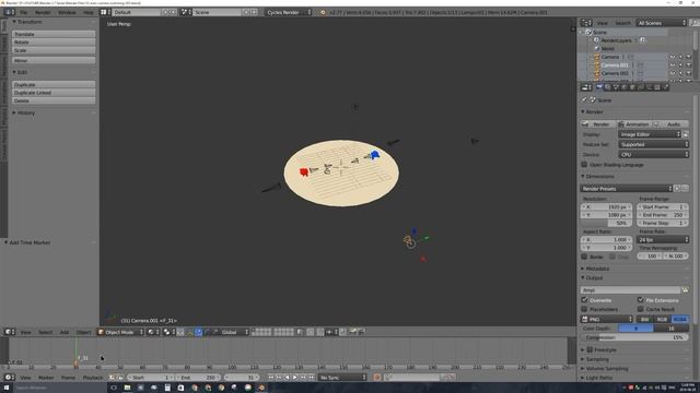 Blender 2.7 Tutorial #53 : Auto Camera Switching #b3d смотреть онлайн