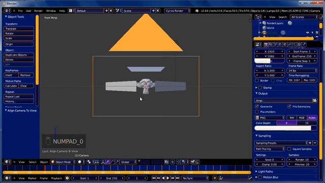 Blender Tip #2 - removing light planes from the render смотреть онлайн