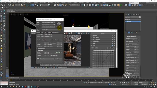 V-Ray Next Ies Kullanımı ve Ayarları смотреть онлайн