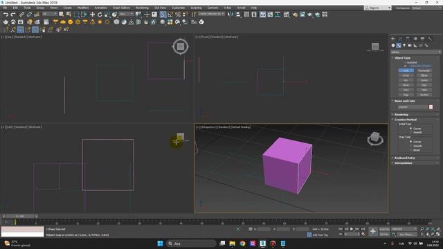 Ders04 3ds Max Nesneyi Yakalama - Snap Toggle - 2 ve 2.5 ve 3 Snap Toggle Nerede Kullanılır смотреть онлайн