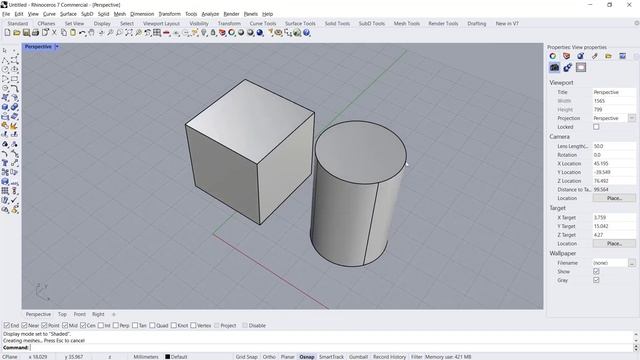 Rhino How To Join Solids смотреть онлайн