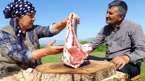 Готовим Коурма Шурпа в Казане на Костре