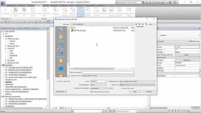 Como converter detalhe feito no AutoCAD para Criar legenda no Revit смотреть онлайн
