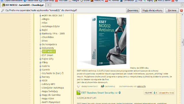 NOD 32 - licencja do 2050r !!!! FREE !!!! смотреть онлайн
