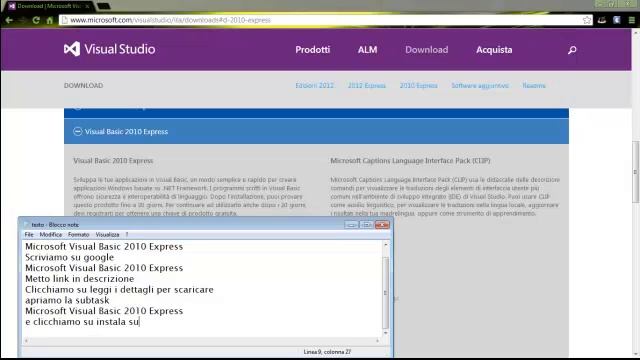 Su Richiesta - Tutorial Visual Basic - #2 Scaricare e installare Microsoft Visual Basic смотреть онлайн