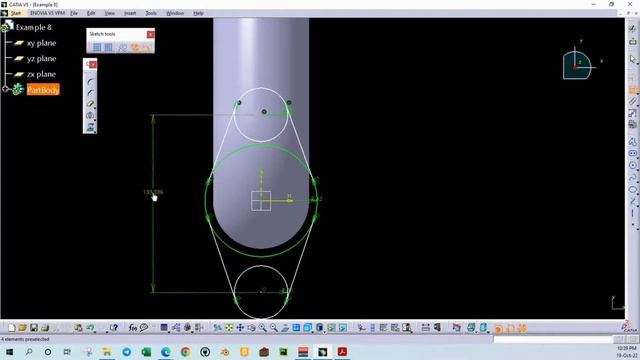 CATIA Basic 3D Exercise 4 | CATIA Fundamentals Training Program смотреть онлайн