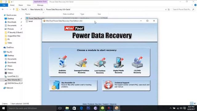 how to install and register power data recovery software смотреть онлайн