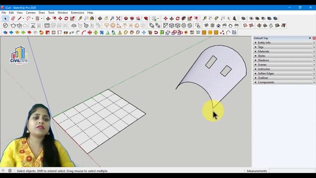 Sketchup in Tamil(தமிழ்)How to Find and Fill faces automatically using JHS Powerbar Face Finder Too смотреть онлайн