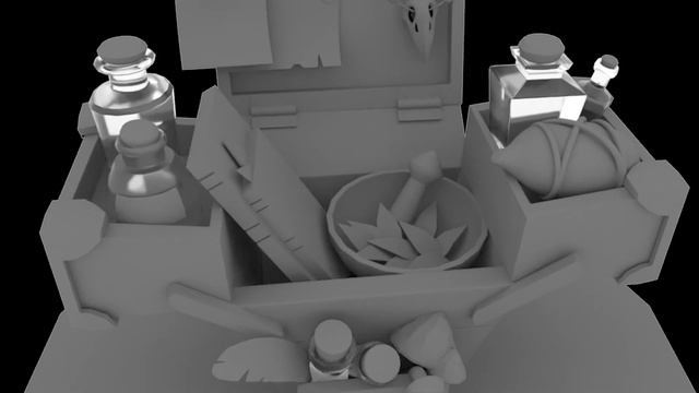 Batch Render of an Alchemist Trunk смотреть онлайн
