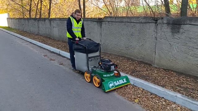 Профессиональный садовый пылесос Sable VS75 смотреть онлайн