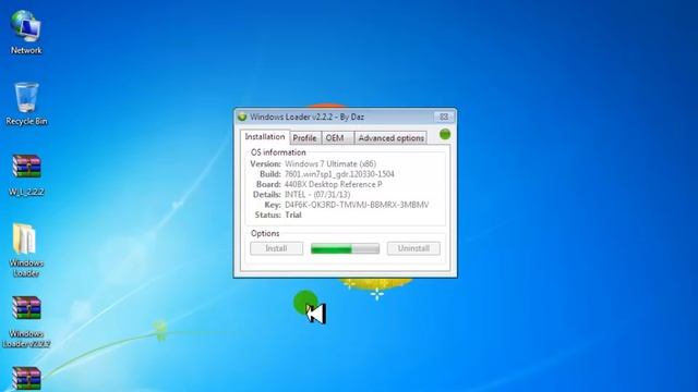 Activate Windows 7 with Windows Loader Free and easy for life ! смотреть онлайн