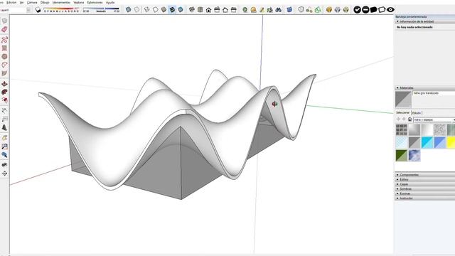 Prueba de Capilla Curviloft SketchUp Pro 2017 смотреть онлайн