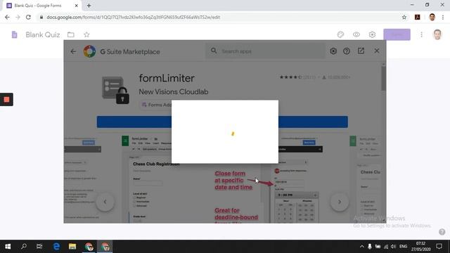 Set a time limit for a Google Form смотреть онлайн