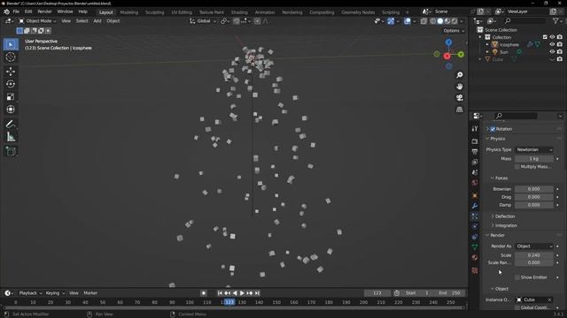 🟠 GUÍA de PARTÍCULAS en Blender + Force Fields смотреть онлайн