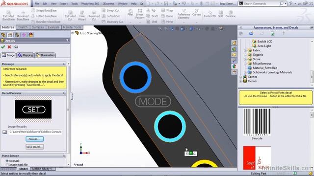 SolidWorks Surface Training Tutorial 15 смотреть онлайн