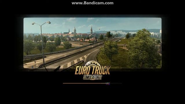 Euro Truck Simulator 2 teste Bandicam! смотреть онлайн