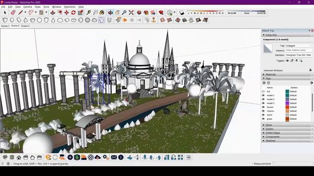 Enscape 3.3 For Sketchup 2020 | Ancient Ruins | Concept Scenery #timelapse смотреть онлайн