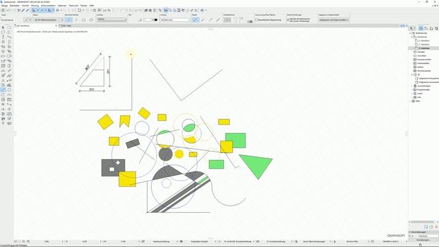Archicad20 Grundlagen 7 Raster drehen und Ursprung bestimmen смотреть онлайн