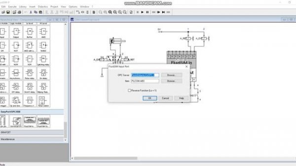 OPC Link - TIA Portal and FLUIDSIM