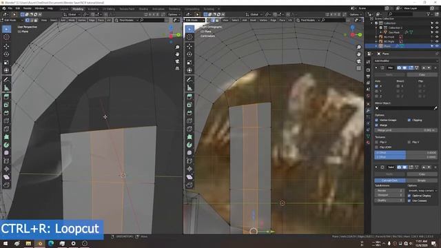 NCR Ranger Helmet (Blender Tutorial Part 4.3) смотреть онлайн
