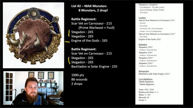 THUNDERLIZARD List Building in AOS 3.0 смотреть онлайн
