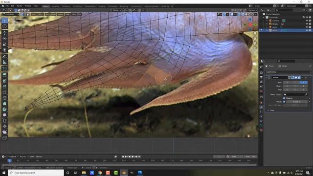 Dumbo Octopus Modeling In Blender 2.8 Timelapse смотреть онлайн