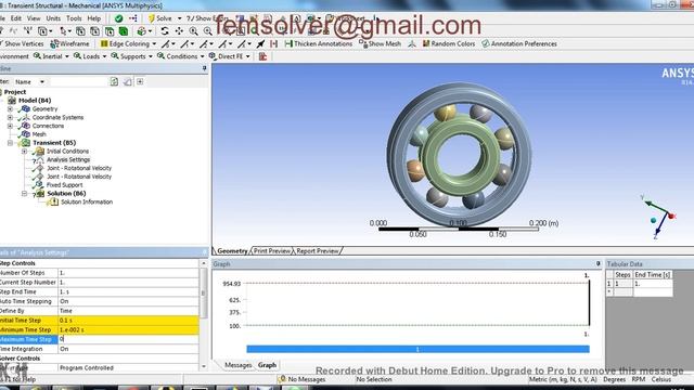 bearing analysis in ansys work bench смотреть онлайн