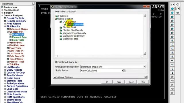 Test Circuit Component CCCS in Harmonic Analysis- ANSYS смотреть онлайн