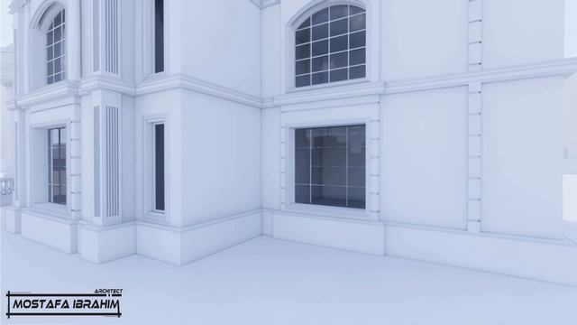 full animation by Revit - BIM classic villa смотреть онлайн