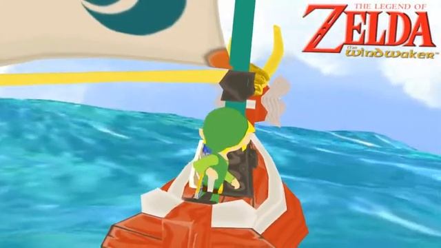 Legend of Zelda Wind waker Ocean modifier Test смотреть онлайн