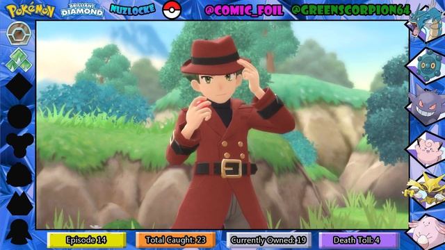 Pokemon BrilliantDiamond Nuzlocke - Ep 14 "Feed the Dragon" смотреть онлайн