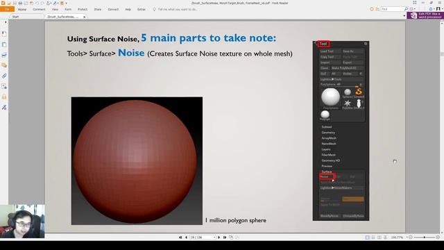 4-Shield2 Surface Noise Overview, Tips, Noise Scale, Lightbox Noise maker, Zbrush texture Tool смотреть онлайн