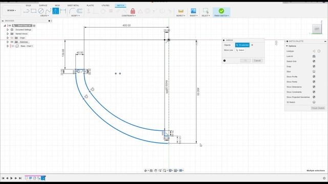 Fusion 360 Tutorial - Shell Chair - Front Leg смотреть онлайн
