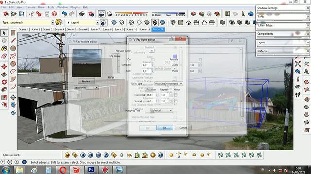 RENDER REALISTIS MENGGUNAKAN SKETCHUP 2014/VRAY 2.0 смотреть онлайн