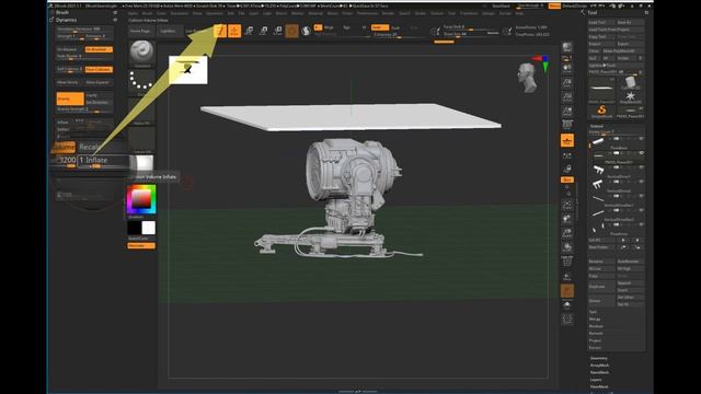 Zbrush dynamic & cloth 01 смотреть онлайн