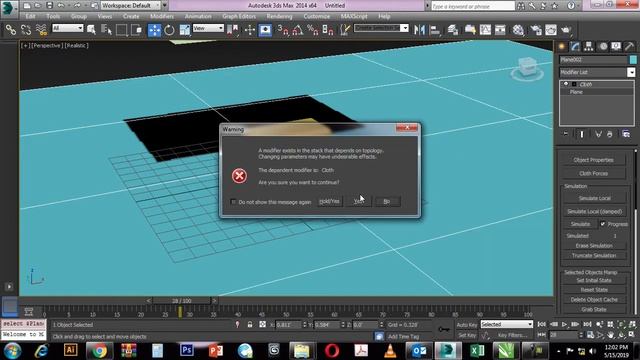 Cloth Simulation basic tutorial in 3ds max _3Ds Max Tutorial-10 смотреть онлайн