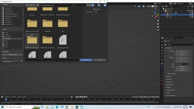 Face builder Keen tool adding tutorial in Blender. смотреть онлайн